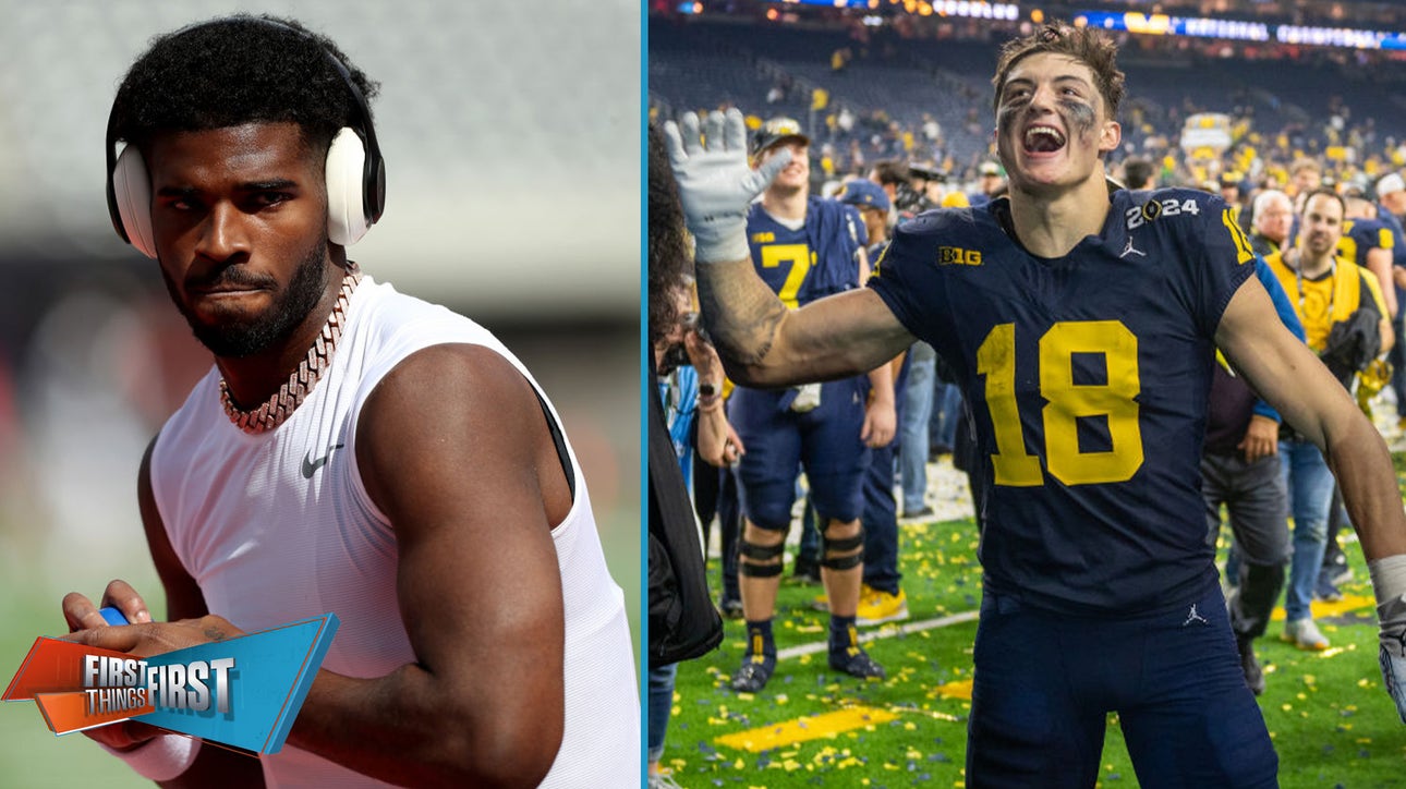 Nick's Mock Draft 3.0: Colston Loveland to Colts, Shedeur a dark horse in Indy? | First Things First