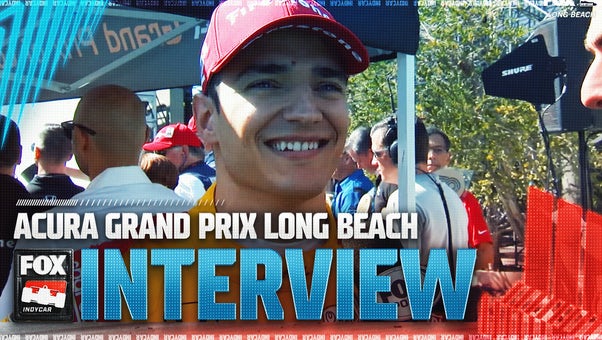 Alex Palou talks second place finish at Acura Grand Prix of Long Beach | INDYCAR on FOX