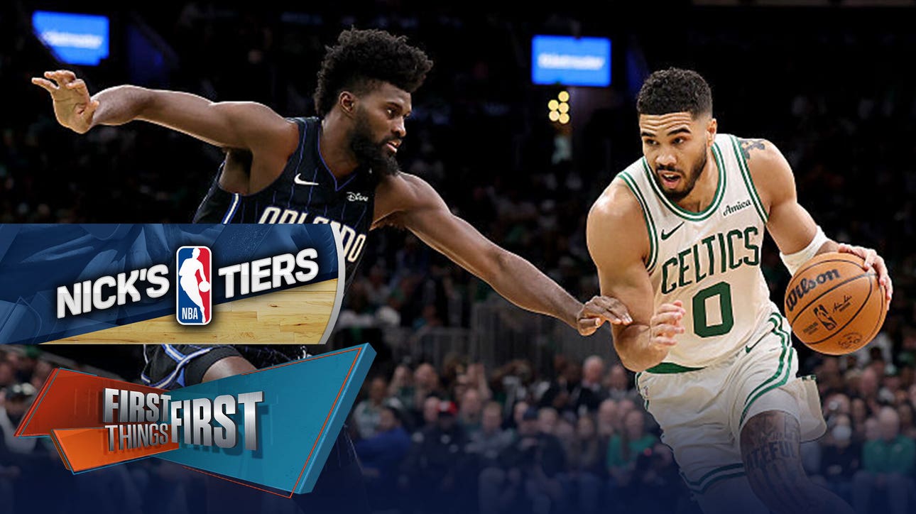 Lakers, Warriors have a grueling path, Celtics are concerning in Nick's Tiers | First Things First
