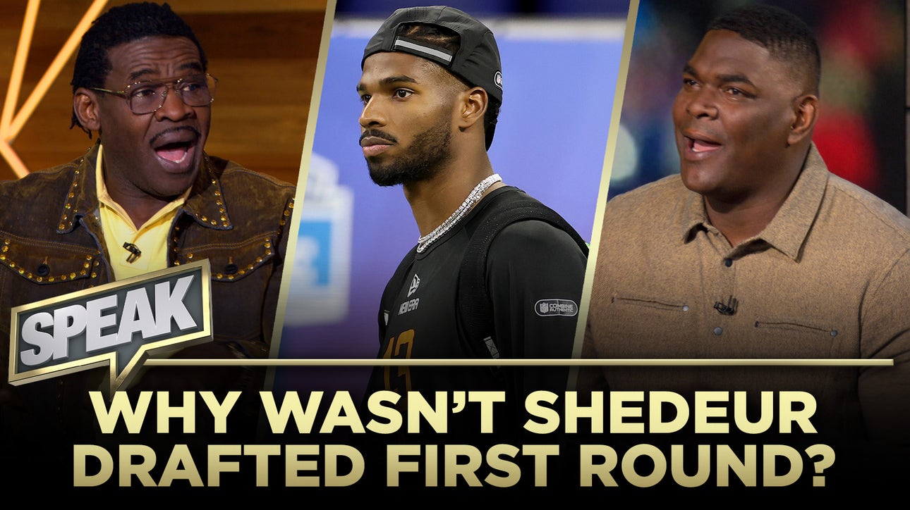 Why did Shedeur Sanders go undrafted in round 1? Is Jaxson Dart right pick for Giants? | SPEAK