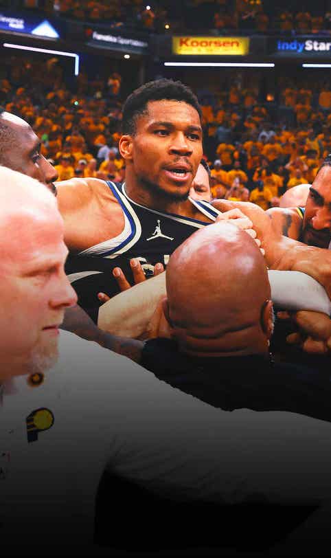 Giannis Antetokounmpo: Tyrese Haliburton's dad 'disrespectful' in postgame run-in