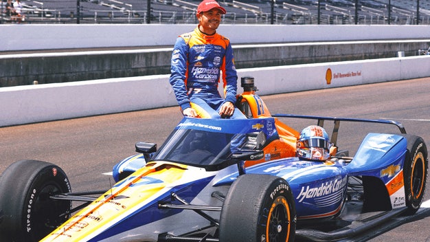 Kyle Larson hits wall during Indy 500 testing: 'Happy that it didn't feel way bad'