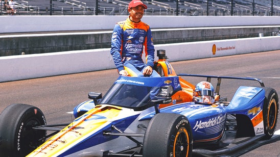 Kyle Larson hits wall during Indy 500 testing: 'Happy that it didn't feel way bad'
