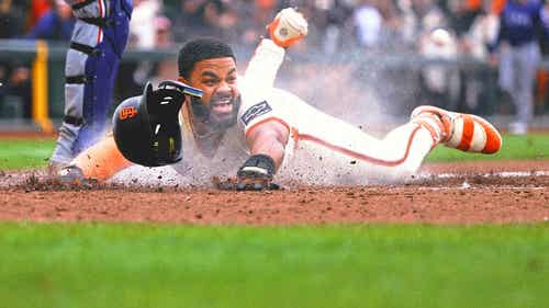 MLB Trending Image: Giants win wild walk-off vs. Rangers on Heliot Ramos' Little League homer