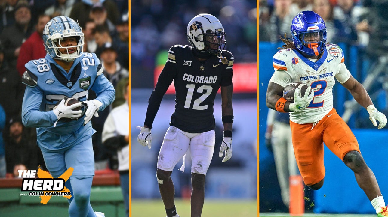 Travis Hunter-No. 2, Ashton Jeanty to Raiders, Omarion Hampton-Cowboys highlight Colin's Mock Draft | The Herd