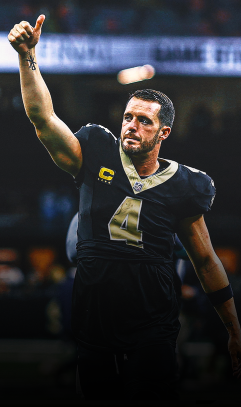 Saints QB Derek Carr says 'people are lying' about him and his shoulder injury