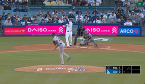Dodgers' Shohei Ohtani smacks a leadoff homer vs. Marlins